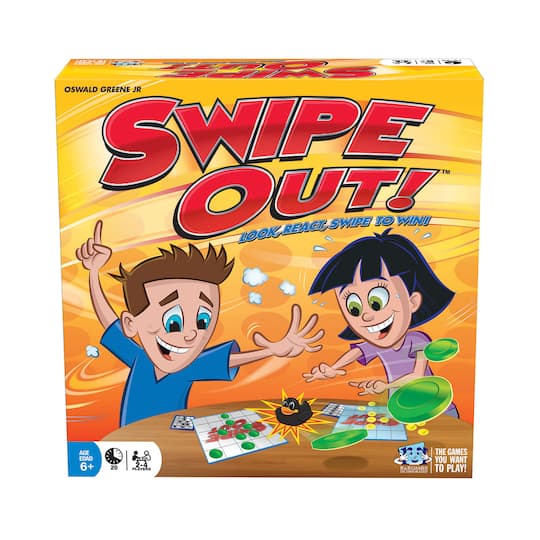 R and R Games Swipe Out!, One Size, Multi